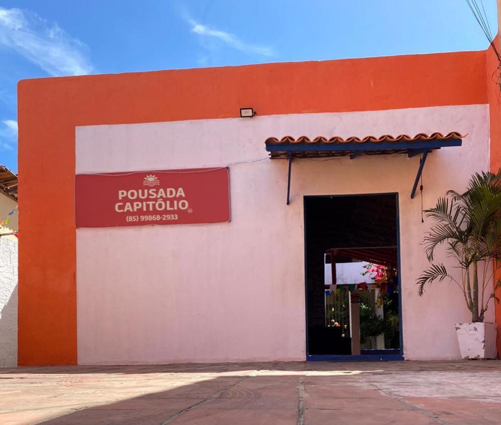 Pousada Capitolio 02 Canoa Quebrada Hostel Kültér fotó